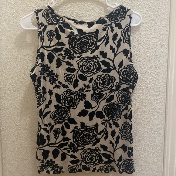 WinterSilks Floral Women's Top L - Picture 4 of 4